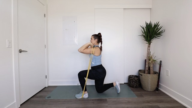 Front Loaded Reverse Lunge