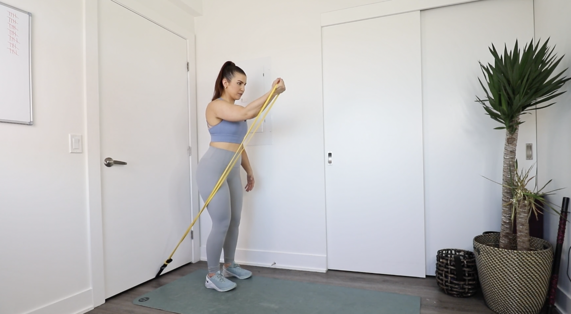 Underhand Grip Single Arm Front Raise