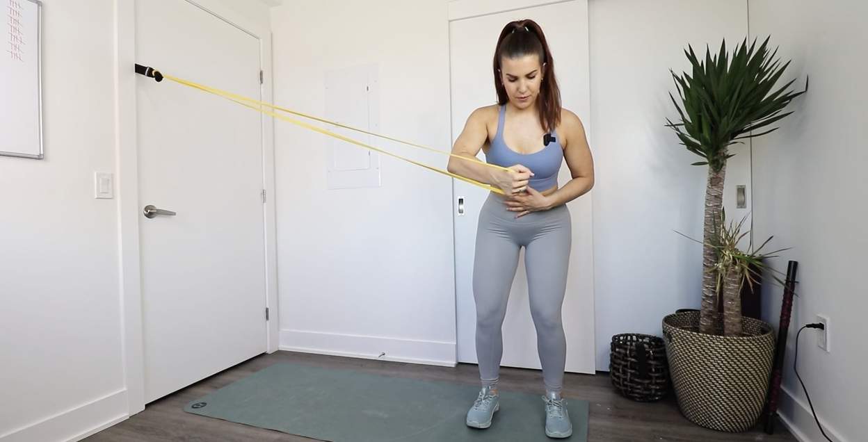 High Pulley Single Arm Chest Fly
