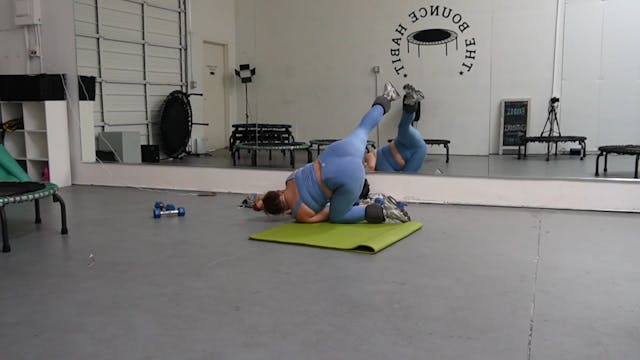 Shoulder Stand + Kick Back Crunch #018