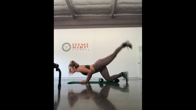 Push up + Leg Lift to Inner thigh Bal...