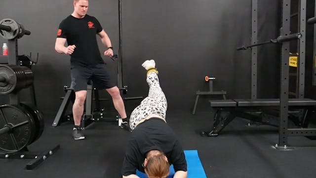 straight leg pulses on elbows #044