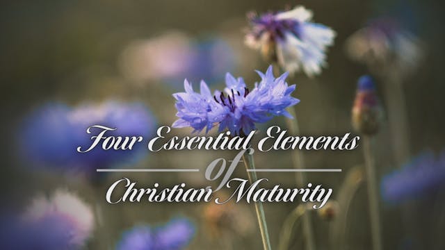Four Essential Elements of Christian ...