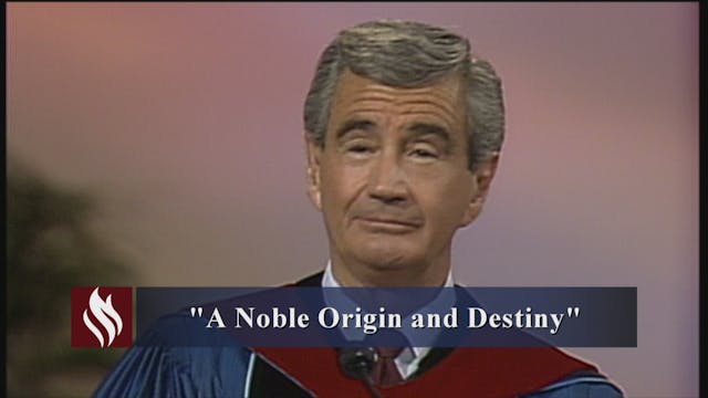 Noble Origin and Destiny