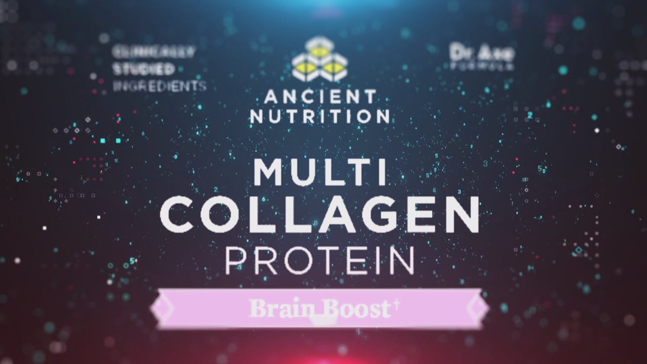 Jordan Rubin Brain Boost Collagen Ancient Nutrition Watch TBN