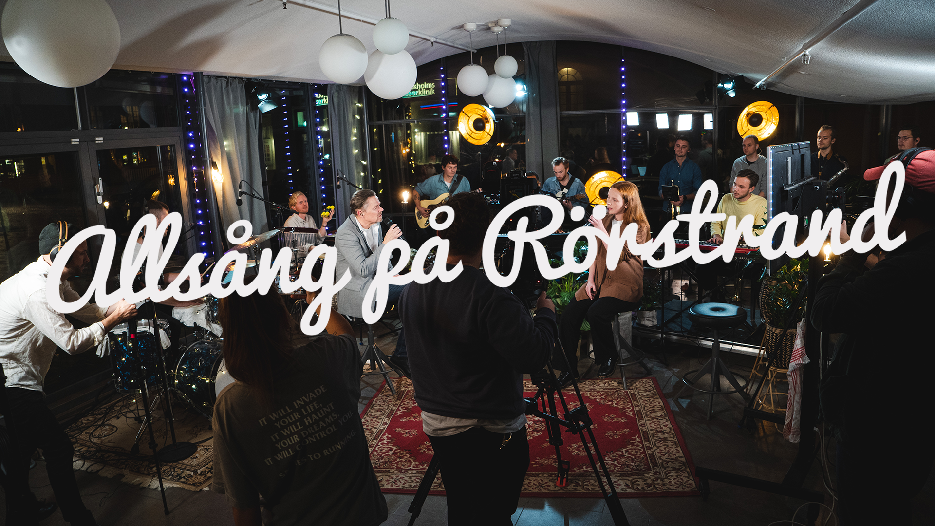 Allsång på Rörstrand