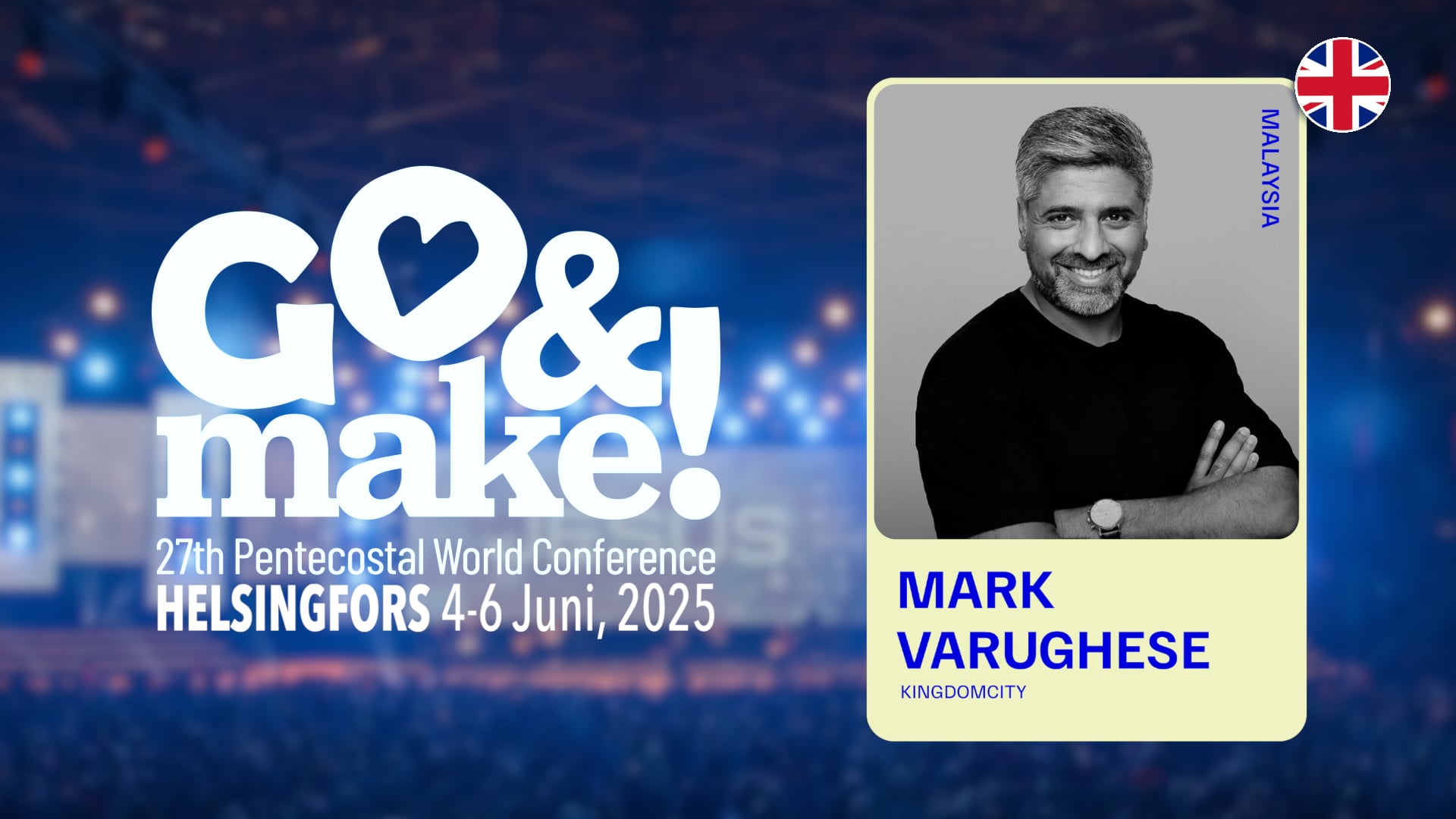 Mark Varughese | June 5 | The Pentecostal World Conference 2025