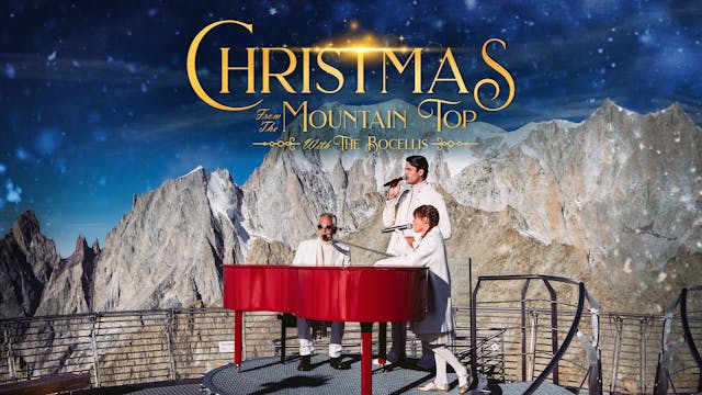 Christmas from the mountain top with ...