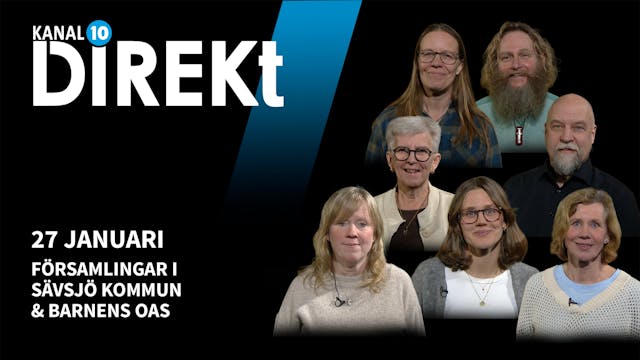 Tisdag 27 januari | Kanal 10 Direkt