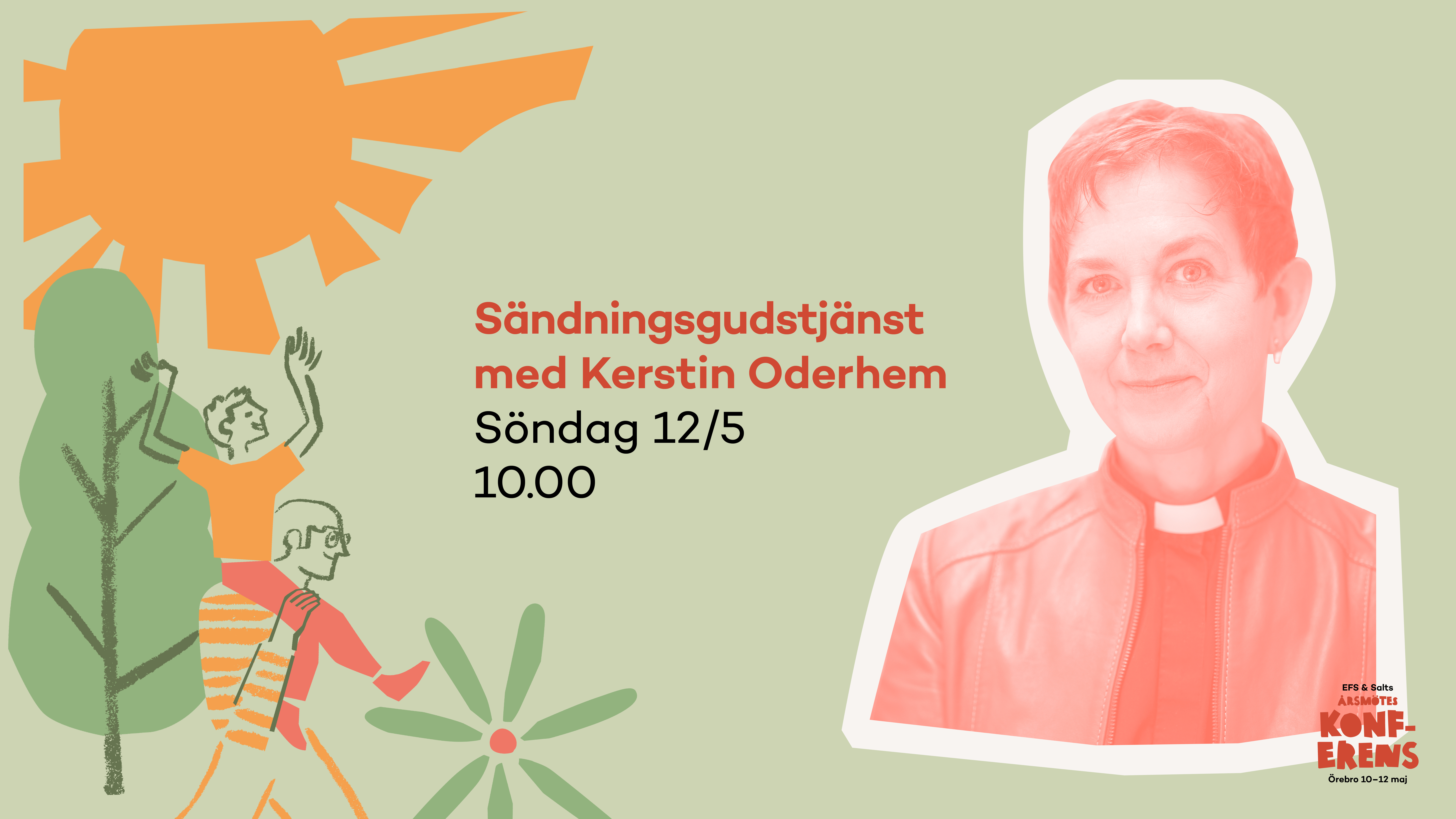 Sändningsgudstjänst med Kerstin Oderhem |  EFS & Salts Årsmöteskonferens 2024