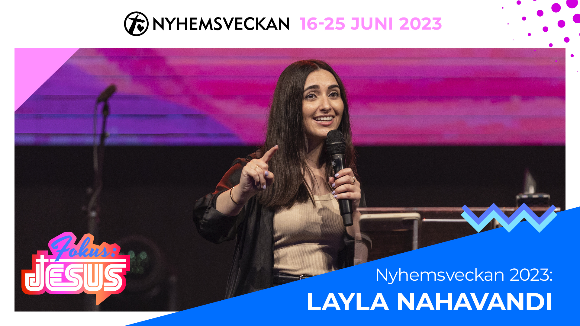 Förmiddagsmöte 18 juni - Layla Nahavandi | Nyhemsveckan 2023