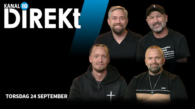 Torsdag 24 september | Kanal 10 Direkt