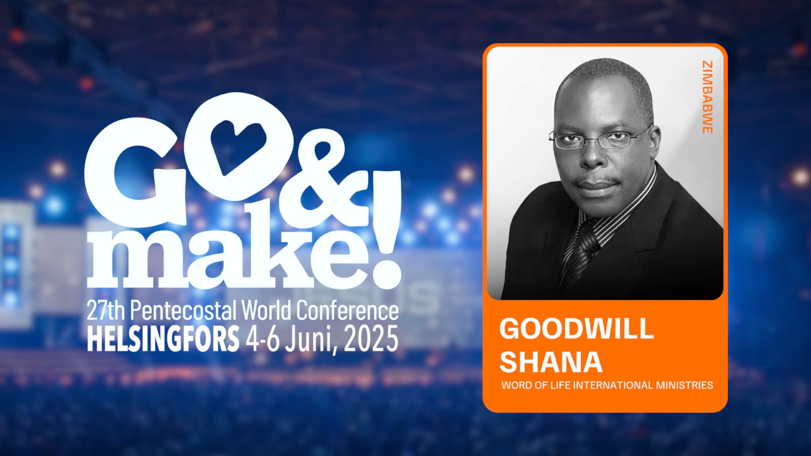 Goodwill Shana | 6 juni | Världspingstkonferensen 2025