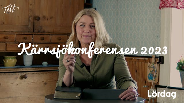 Kvällsmöte 4 augusti - Maria Nordberg...