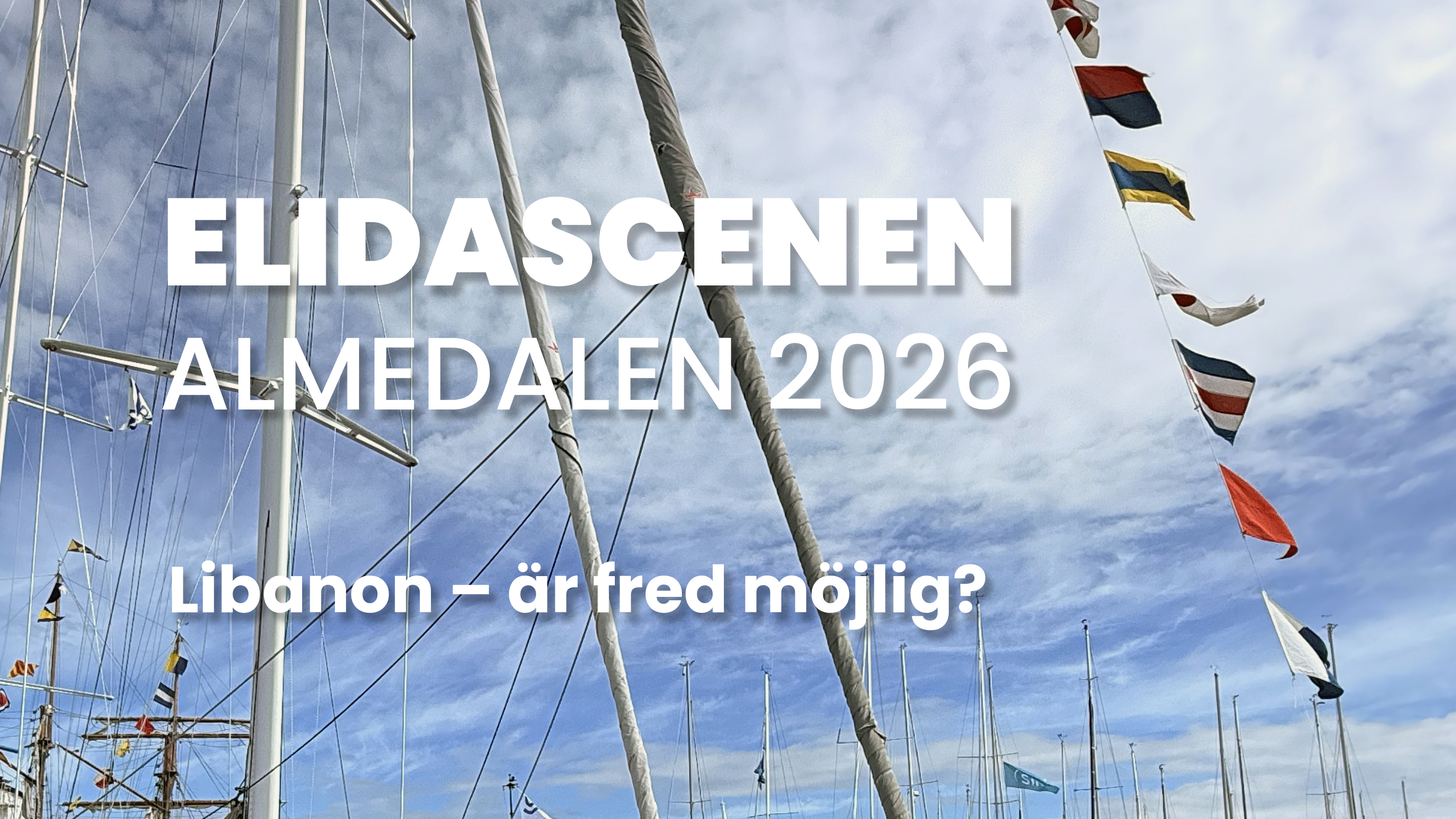 Libanon – är fred möjlig? | Elidascenen Almedalen 2026
