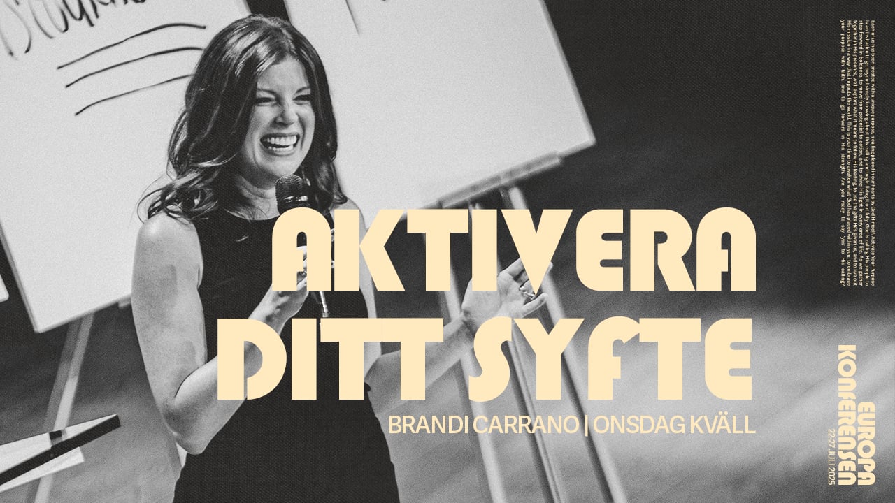 Brandi Carrano | Kvällsmöte onsdag | Europakonferensen 2025