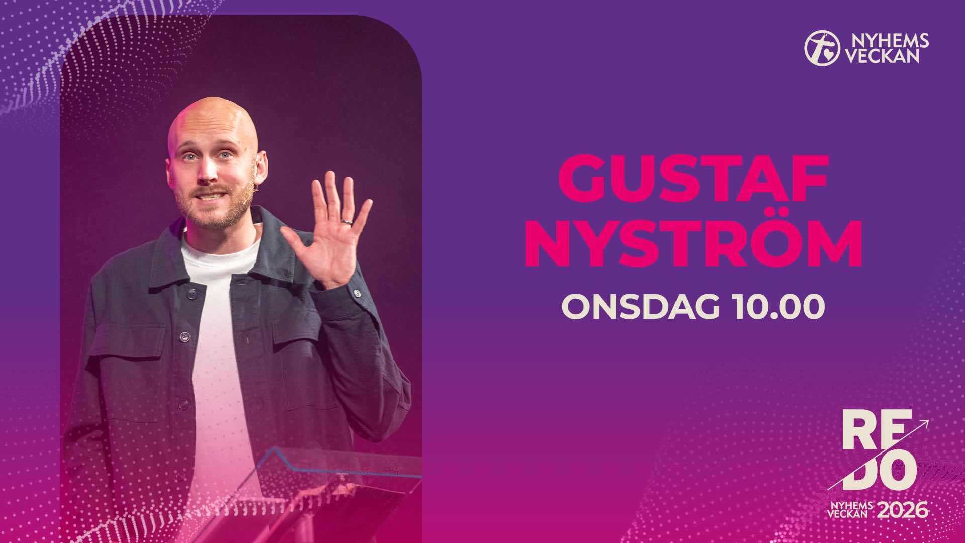Förmiddagsmöte med Gustaf Nyström | Onsdag 17 juni | Nyhemsveckan 2026