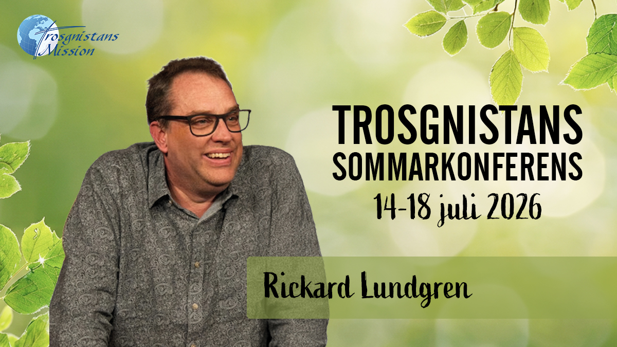 Öppningsmöte med Richard Lundgren | Tisdag 14 juli | Trosgnistan 2026