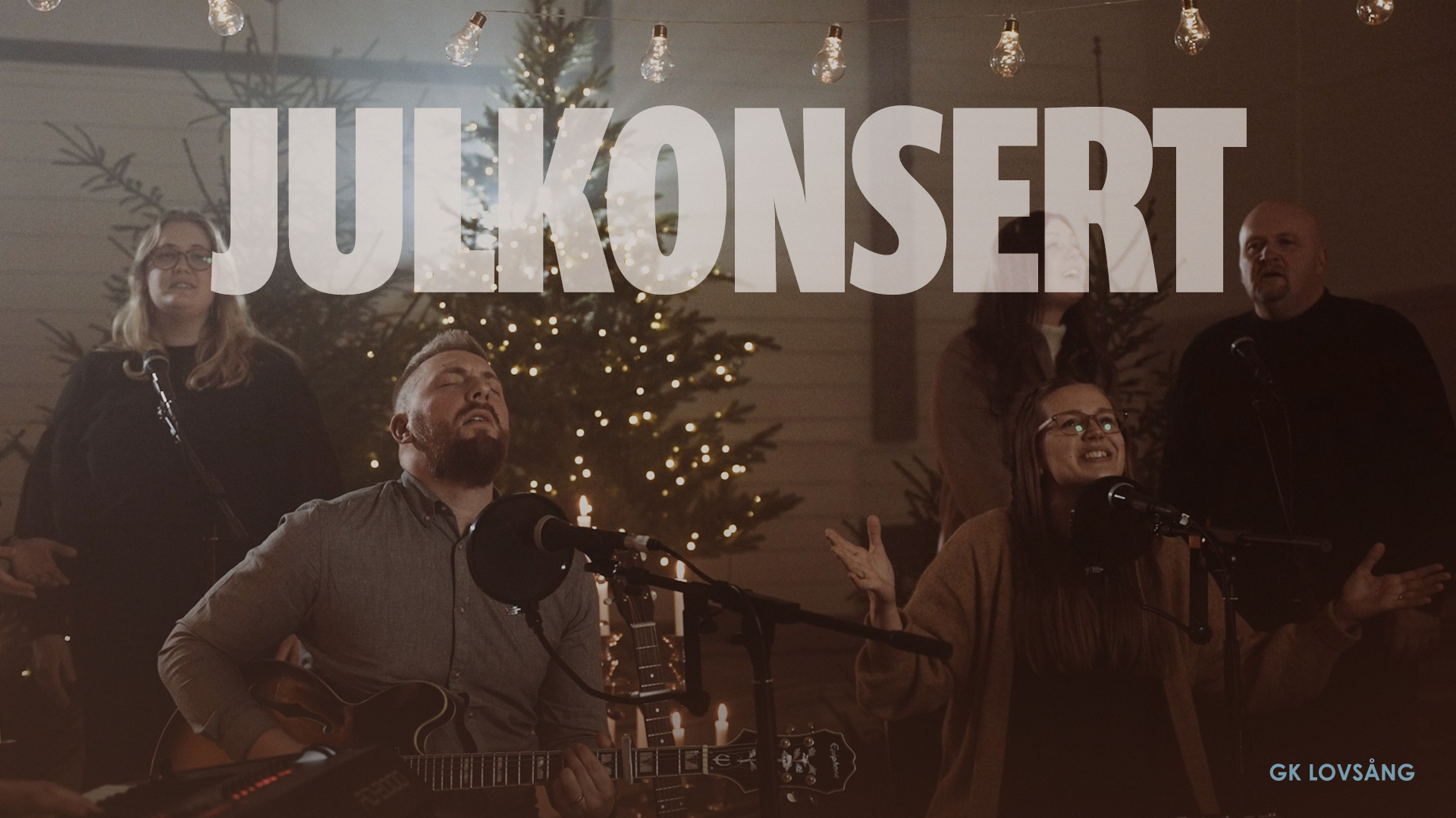 Julkonsert med GK Lovsång