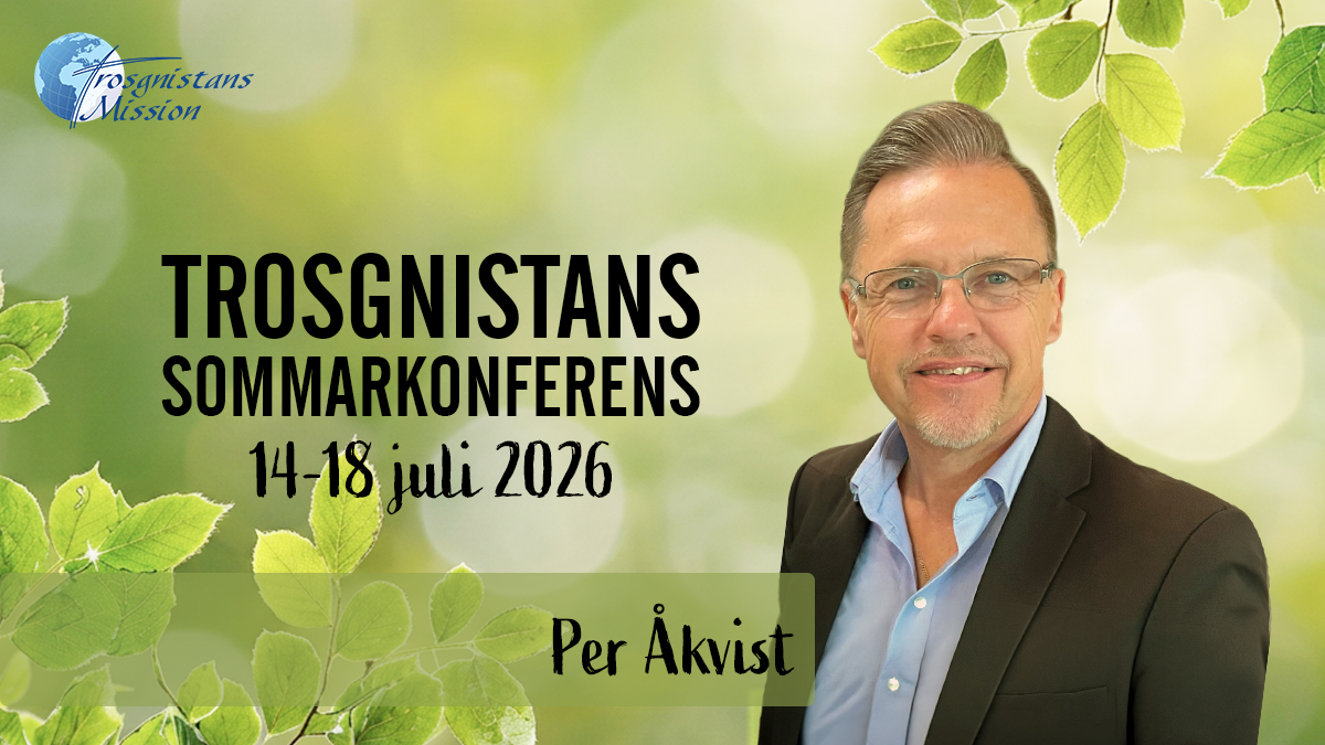 Eftermiddagsmöte med Per Åkvist | Lördag 15.00 | Trosgnistans sommarkonferens 2026