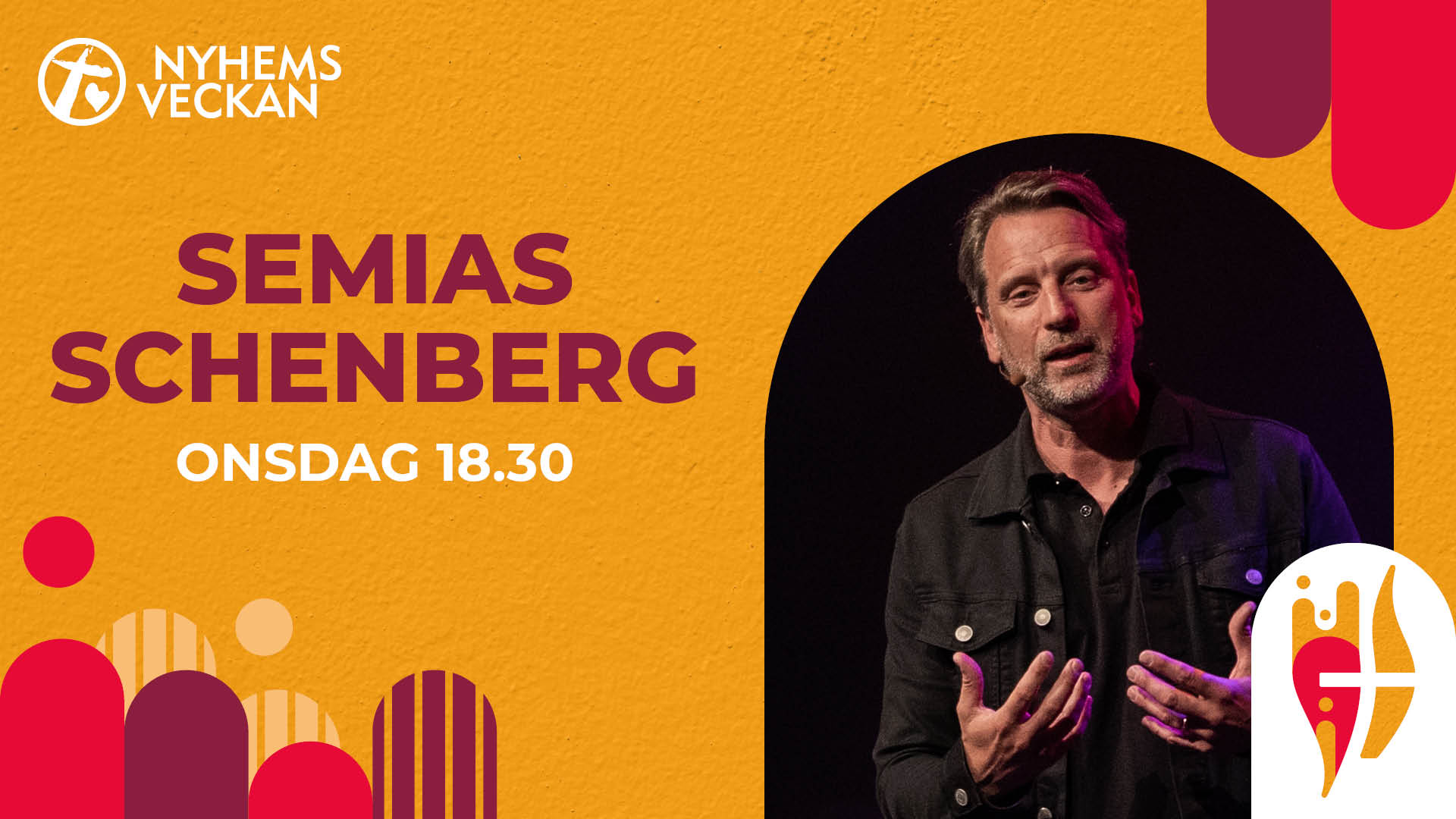 Kvällsmöte 19 juni - Semias Schenberg | Nyhemsveckan 2024