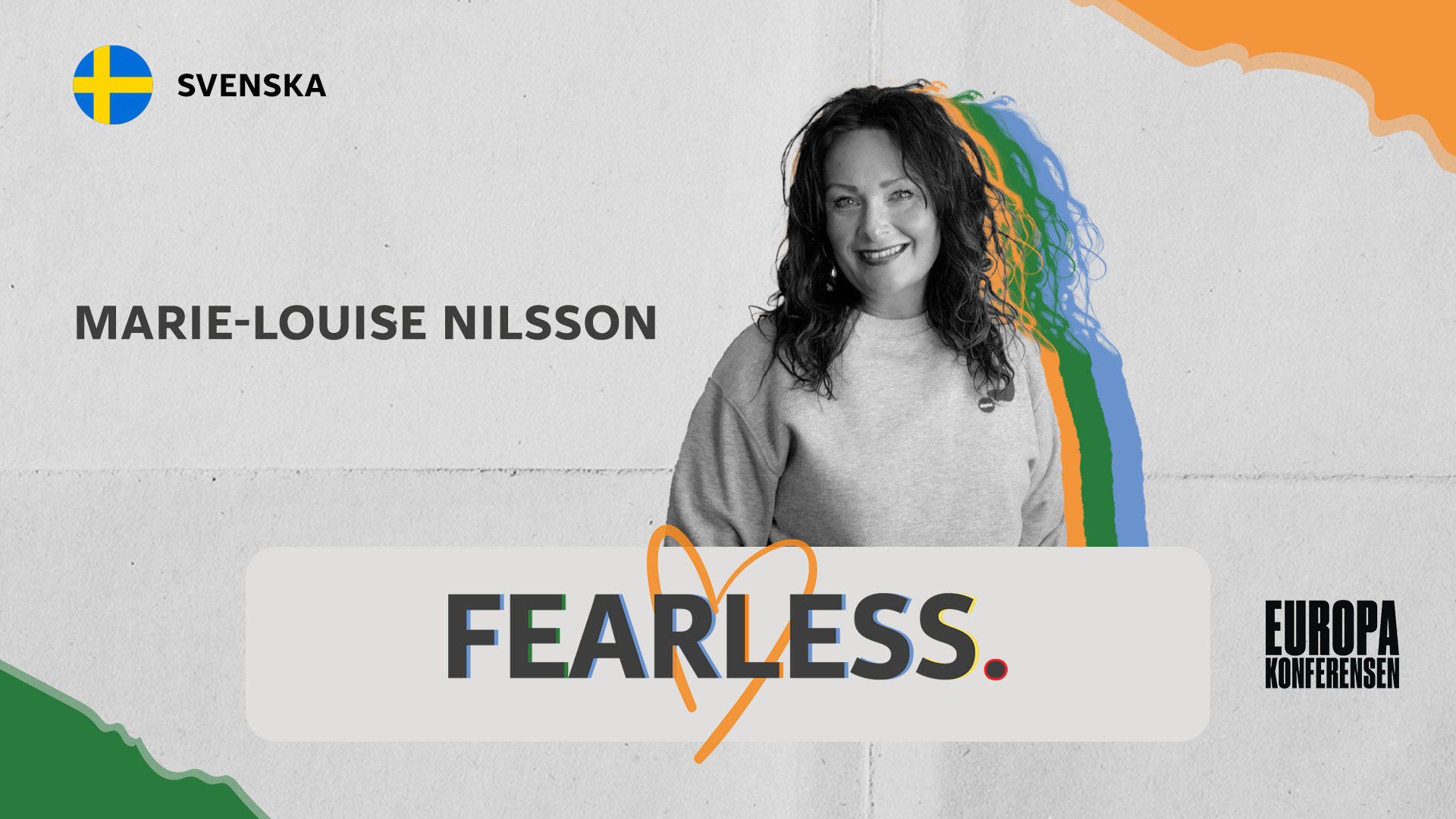 Förmiddagsmöte 26 juli - Marie-Louise Nilsson | Europakonferensen 2024