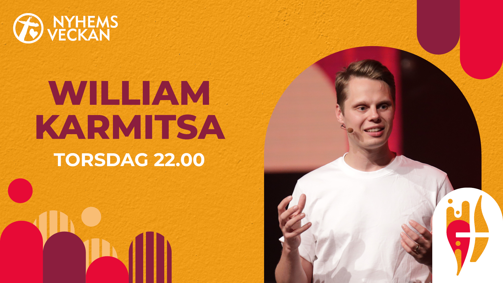 Nattmöte 20 juni - William Karmitsa | Nyhemsveckan 2024