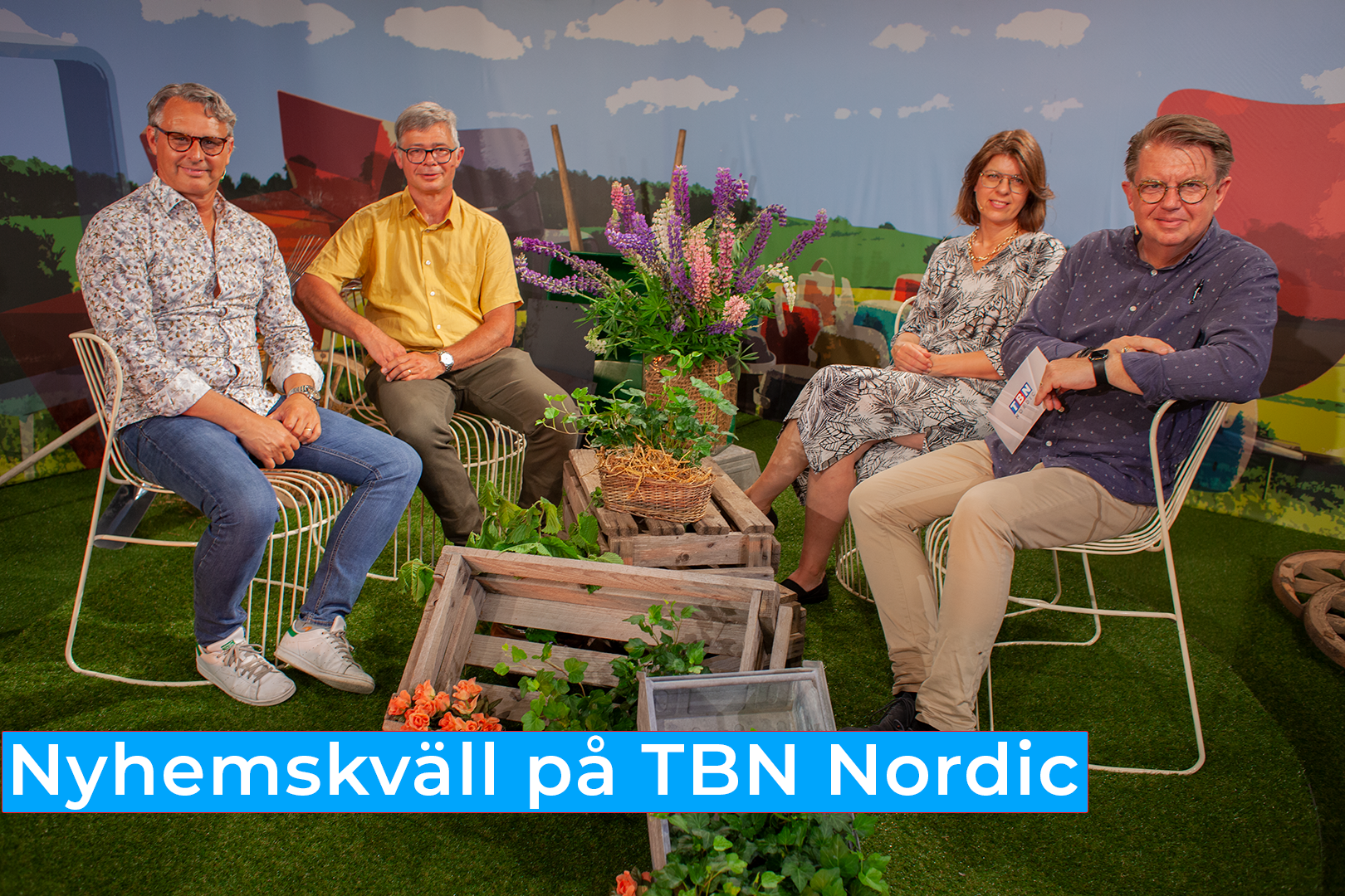 Nyhemskväll måndag på TBN Nordic