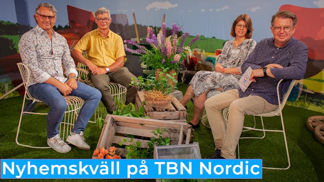 Nyhemskväll måndag på TBN Nordic
