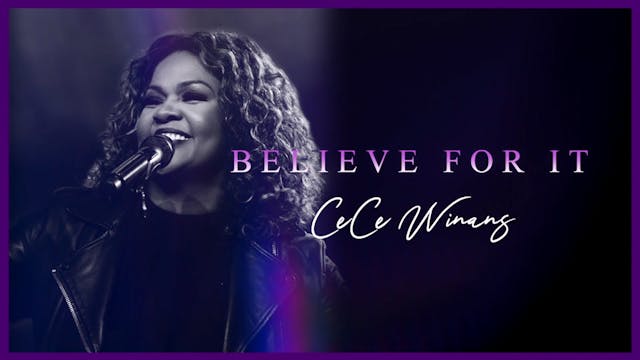 CeCe Winans - Believe for it