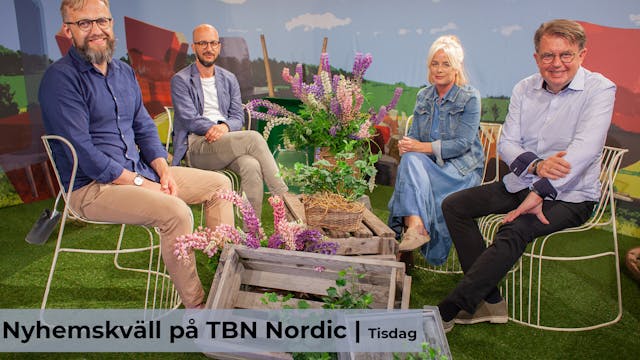 Nyhemskväll tisdag på TBN Nordic