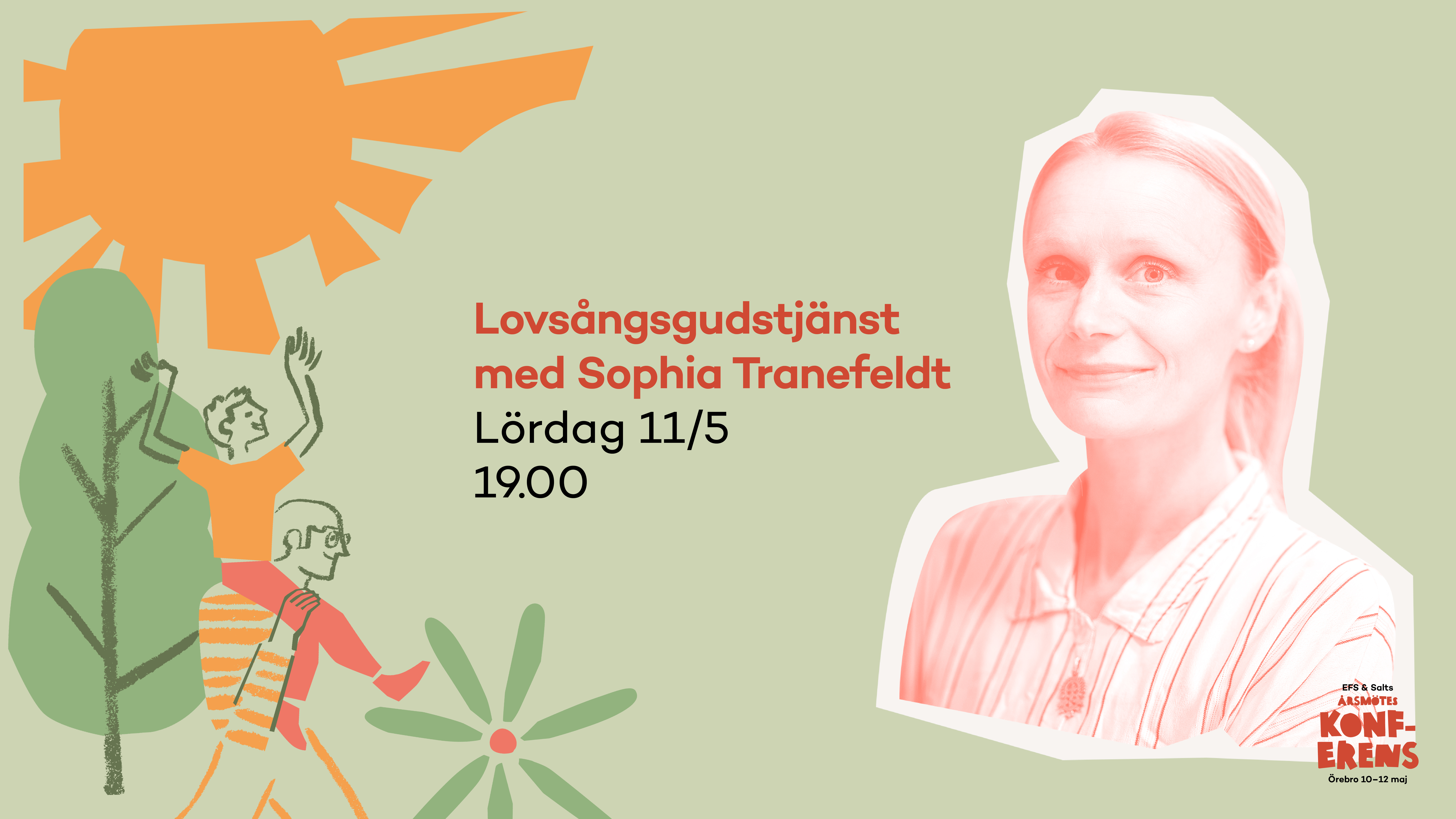 Lovsångsgudstjänst med Sophia Tranefeldt | EFS & Salts Årsmöteskonferens 2024