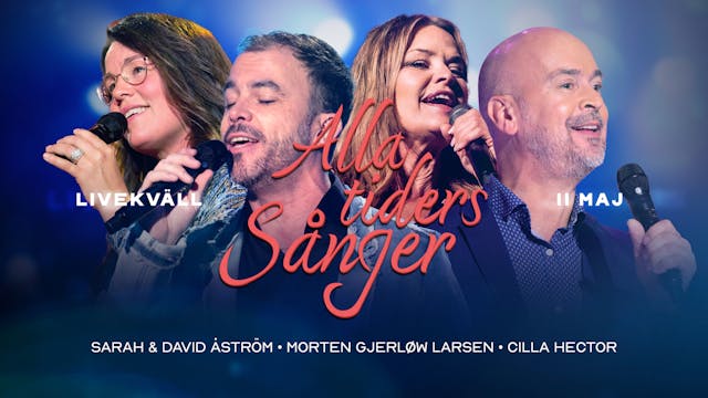 Livekväll 11 maj | Alla Tiders Sånger