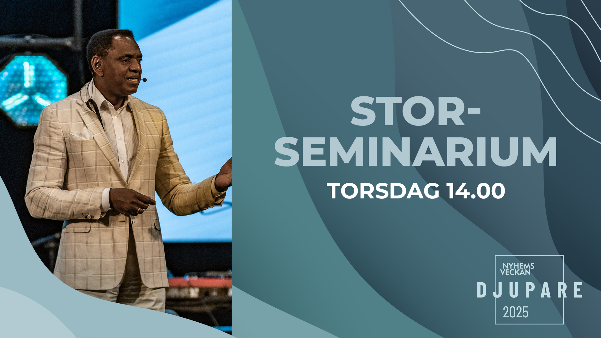 Från Kongo till Kumla | Storseminarium 19 juni | Nyhemsveckan