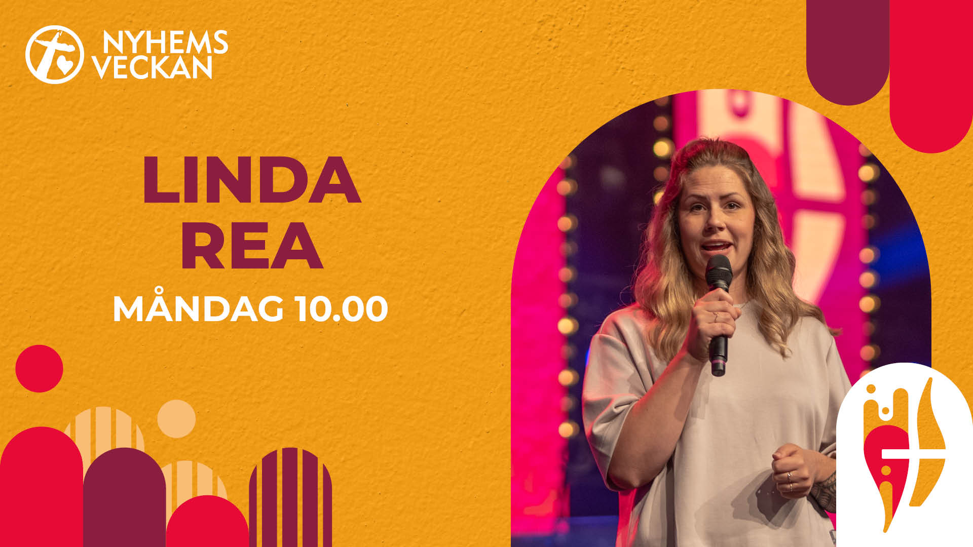 Förmiddagsmöte 17 juni - Linda Rea | Nyhemsveckan 2024