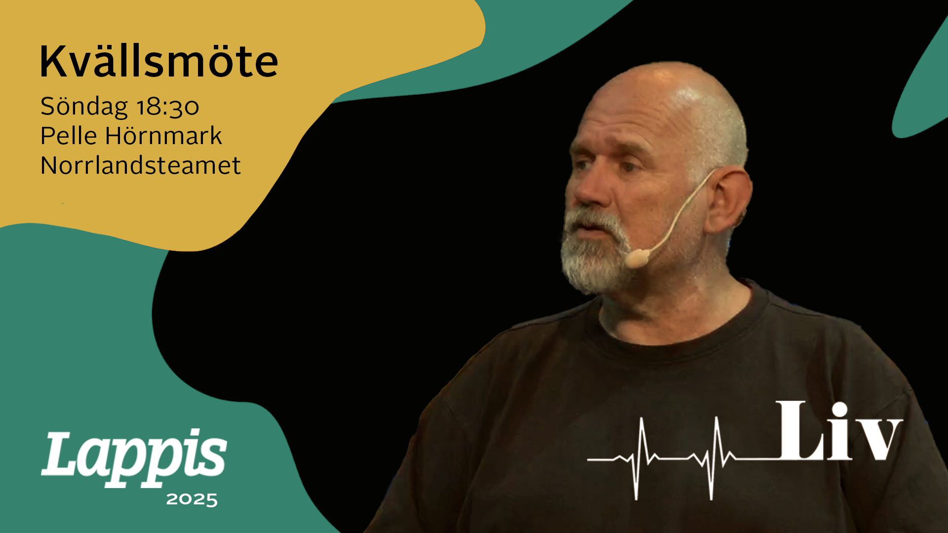 Kvällsmöte 29 juni | Lappis 2025