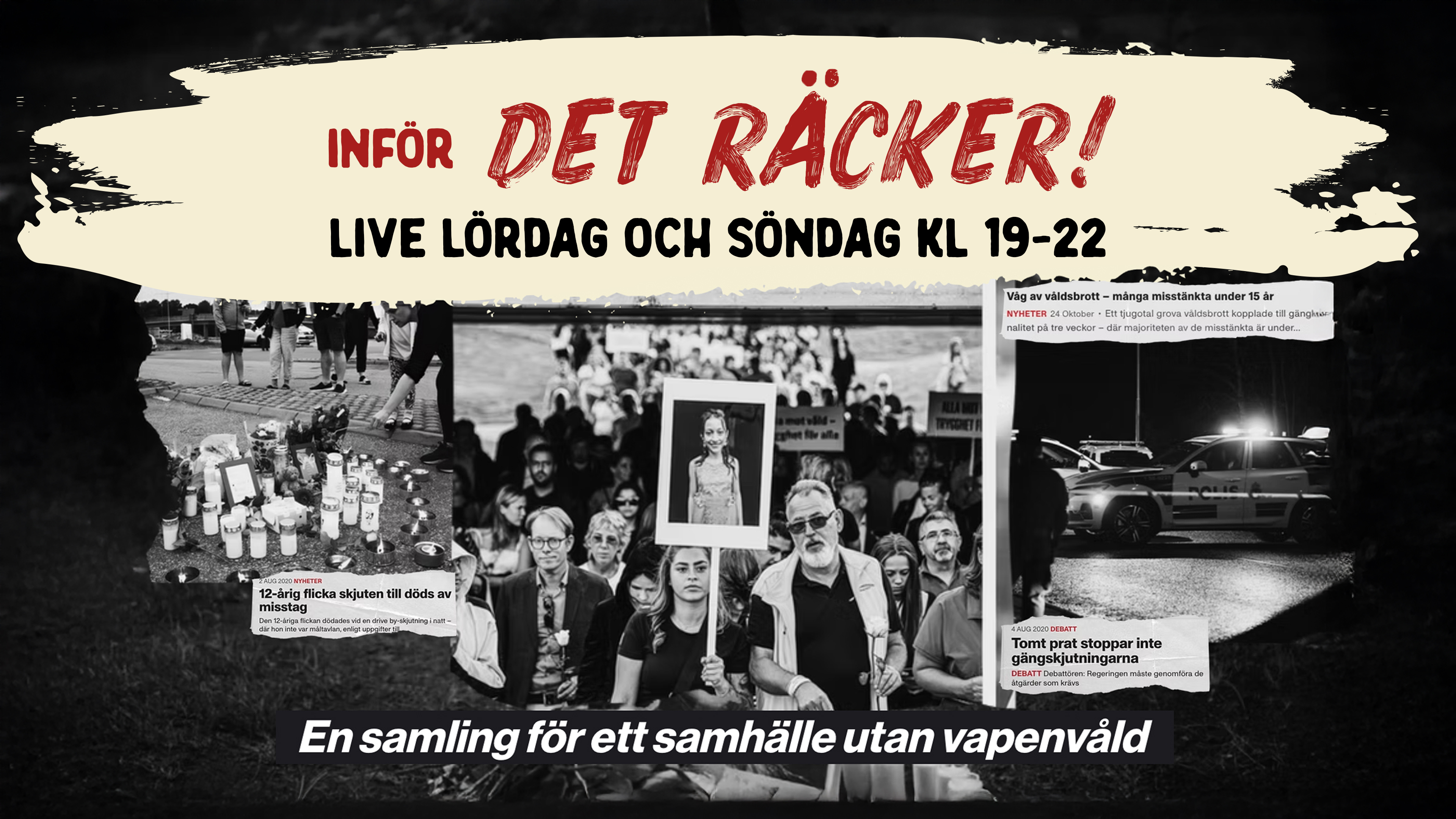 Inför Det räcker!