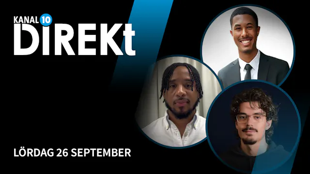 Lördag 26 september | Kanal 10 Direkt