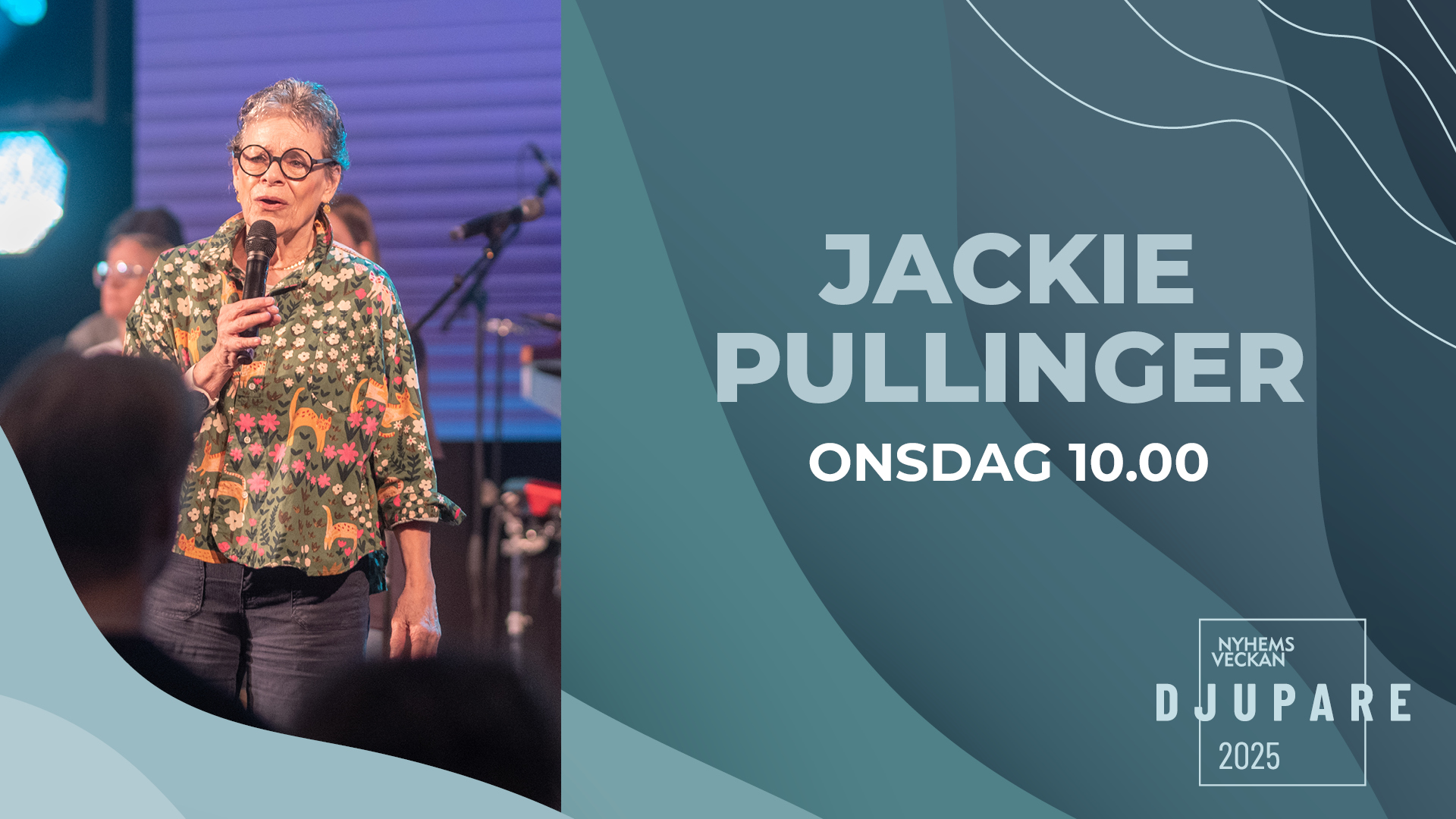 Jackie Pullinger | Förmiddagsmöte 18 juni | Nyhemsveckan