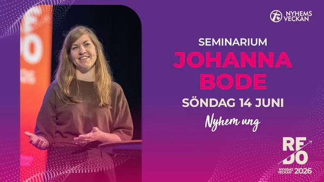 Seminarium med Johanna Bode | Söndag ...