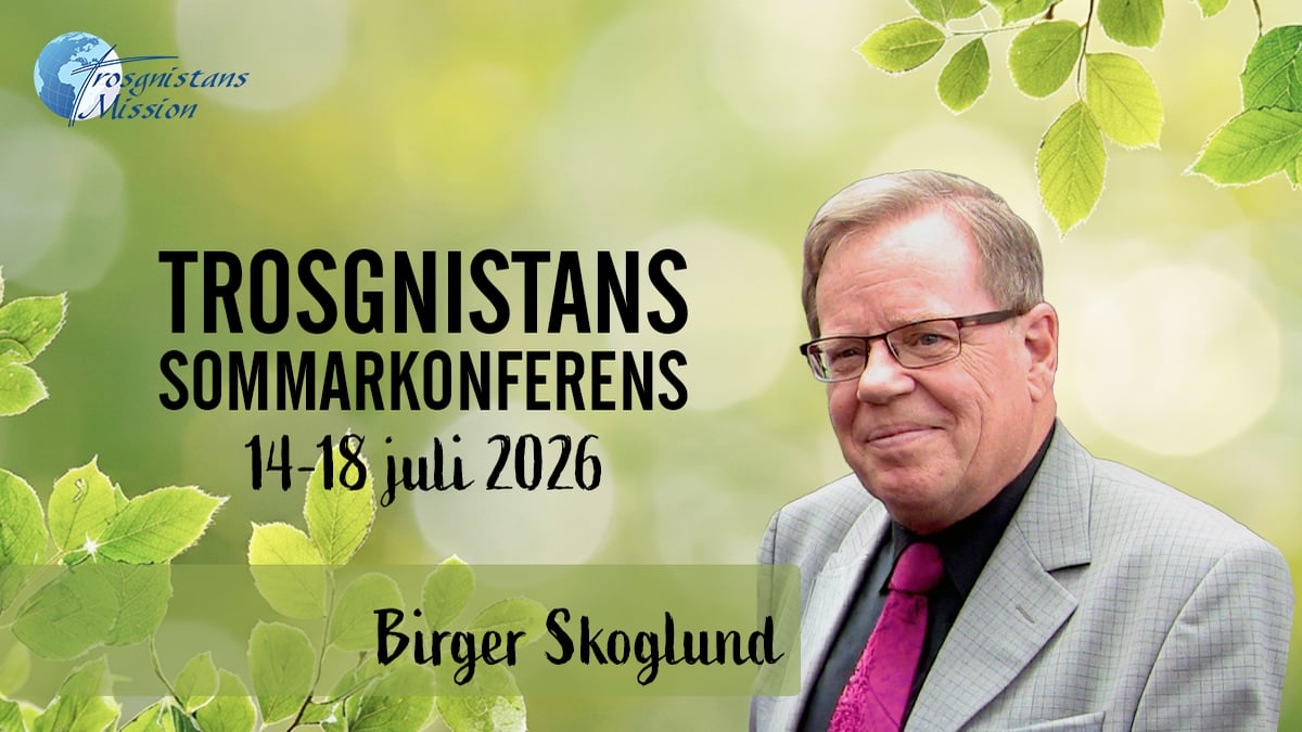 Förmiddagsmöte med Birger Skoglund | Fredag 17 juli | Trosgnistans sommarkonferens