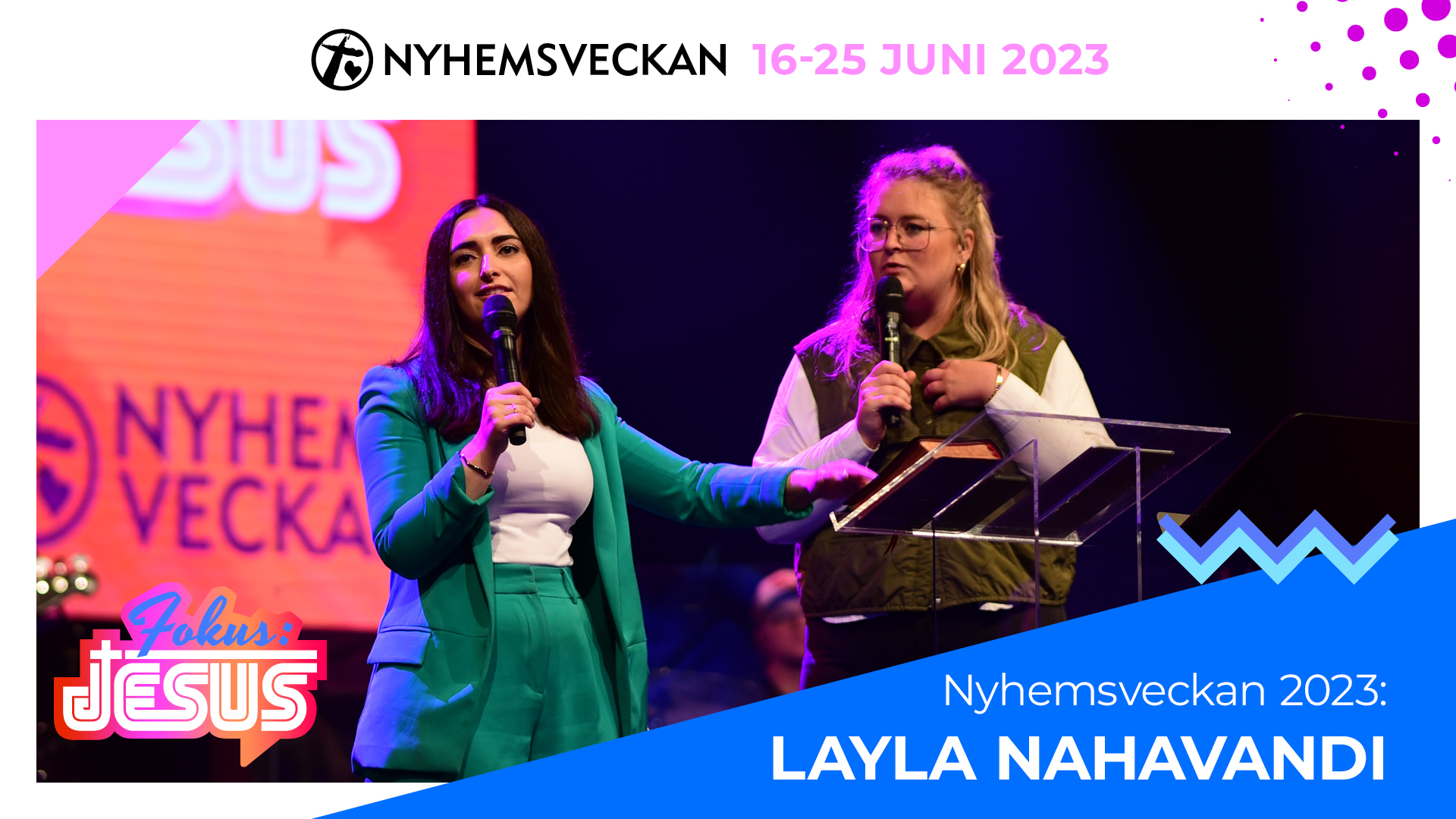 Förmiddagsmöte 19 juni - Layla Nahavandi | Nyhemsveckan 2023