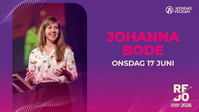 Kvällsmöte med Johanna Bode | Onsdag ...