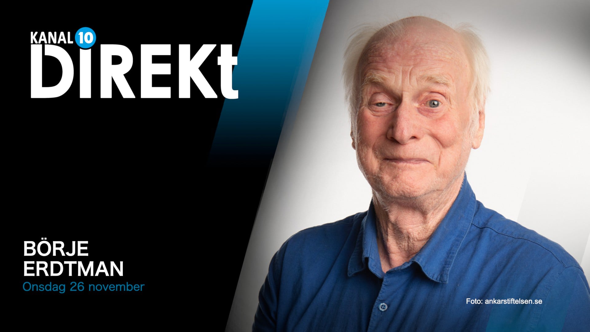 Onsdag 26 november | Kanal 10 Direkt