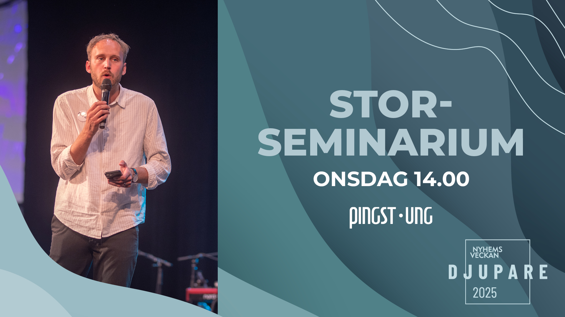 Jesus trendar bland unga | Storseminarium med Pingst Ung 18 juni | Nyhemsveckan