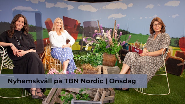 Nyhemskväll onsdag på TBN Nordic