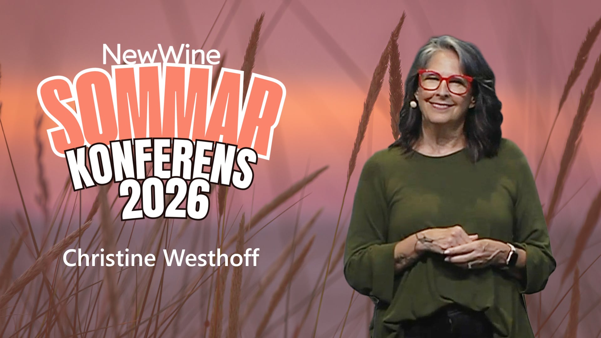 Bibelstudium med Christine Westhoff | Torsdag 25 juni | New Wine sommarkonferens