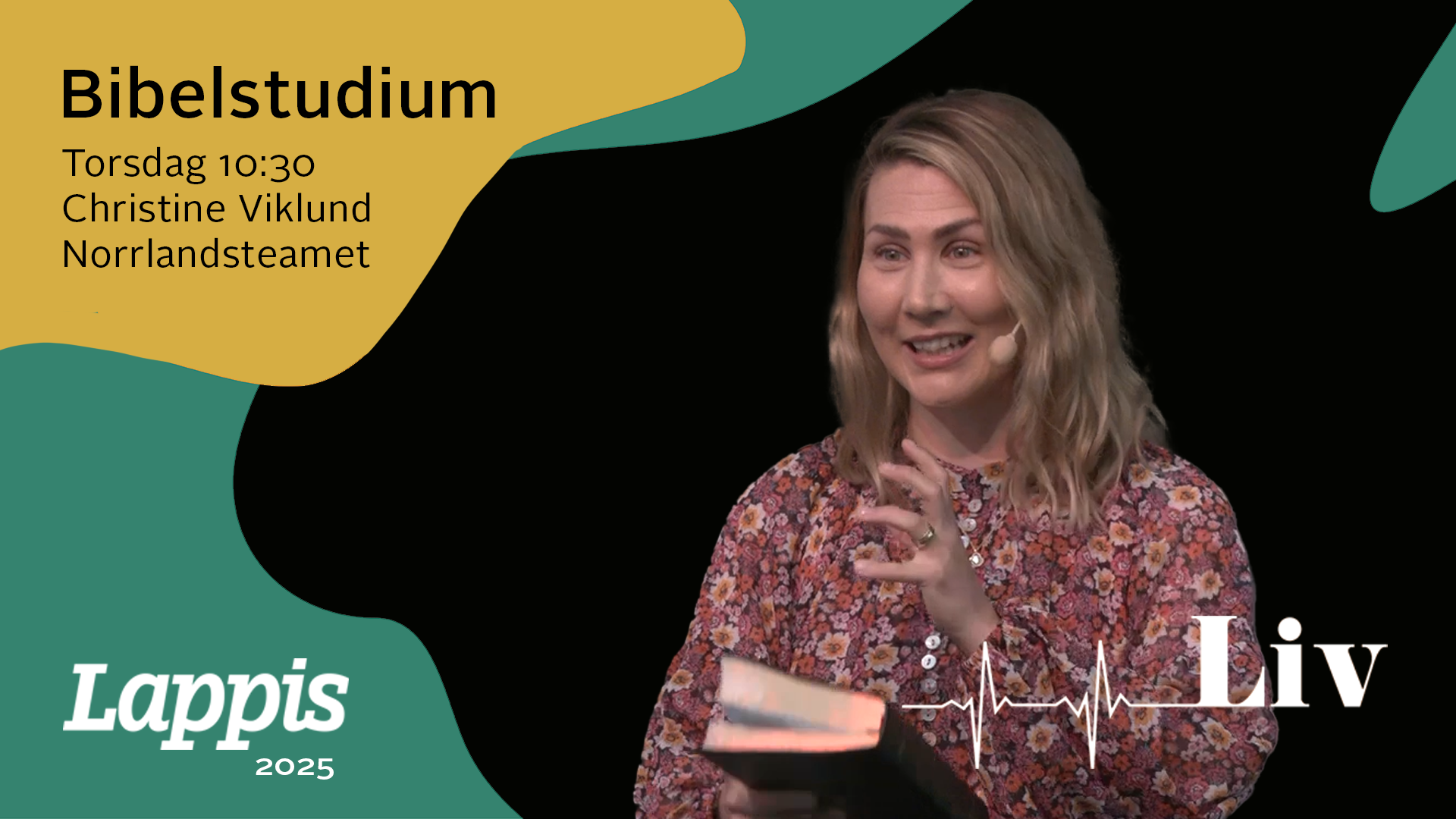 Bibelstudium 3 juli | Lappis 2025