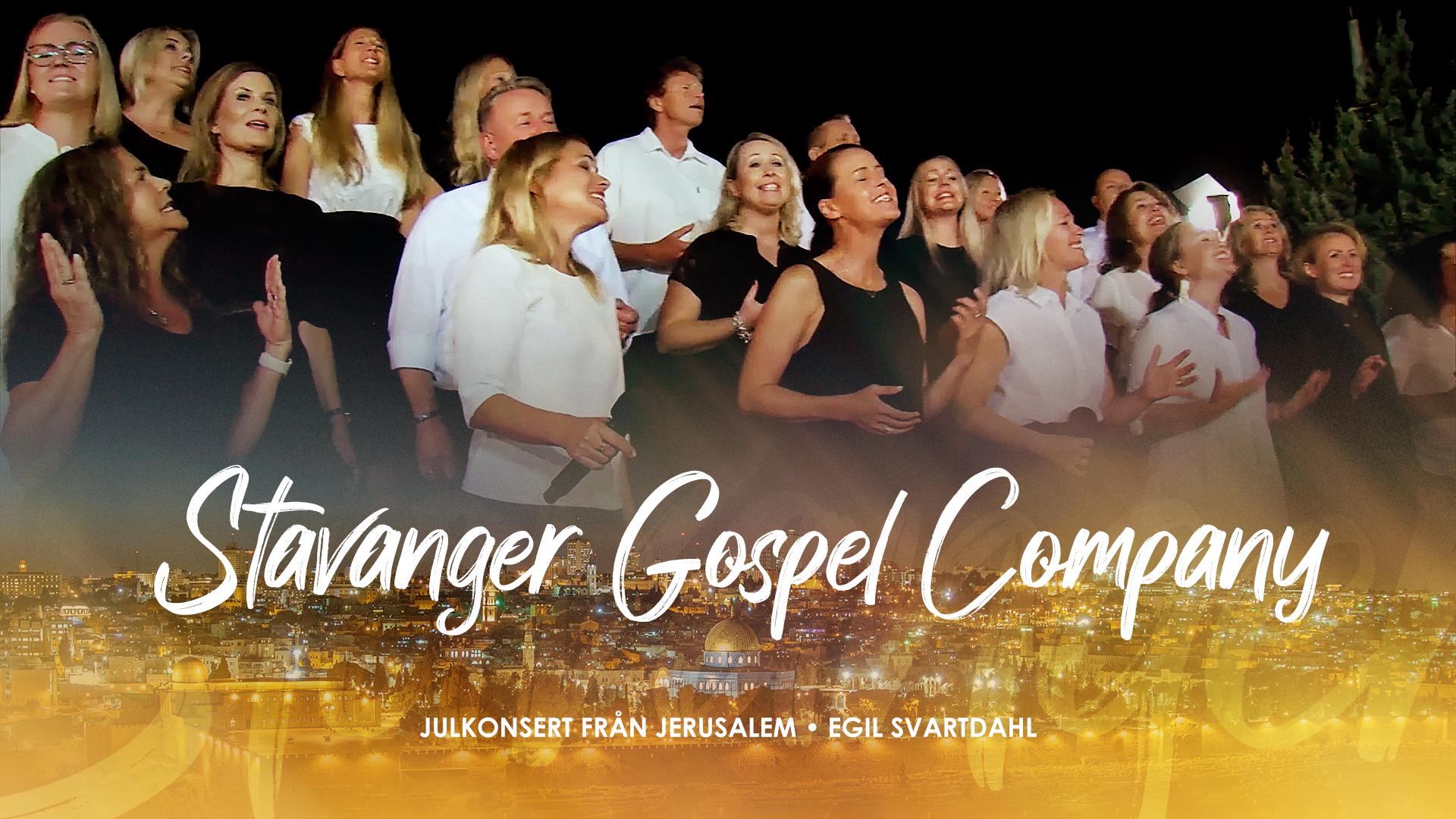 Julkonsert från Jerusalem med Stavanger Gospel Company