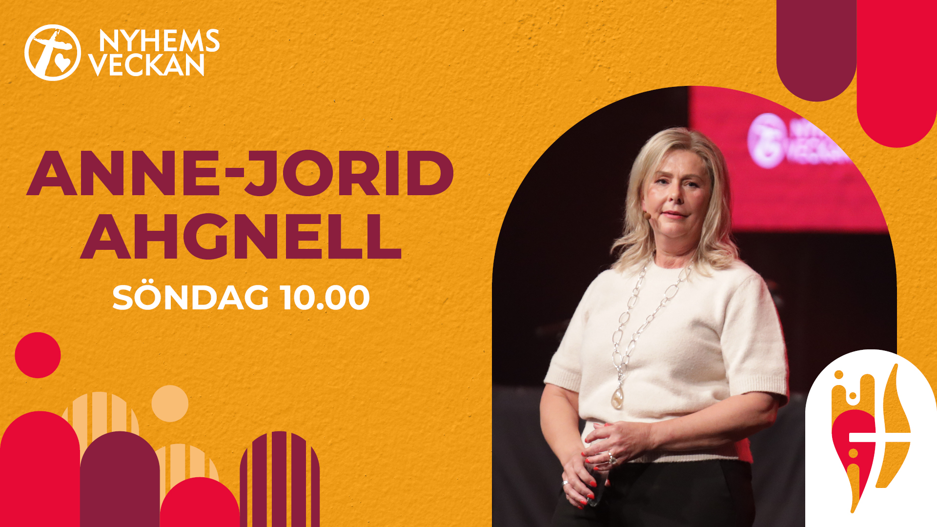 Avslutningsgudstjänst 23 juni - Anne-Jorid Ahgnell | Nyhemsveckan 2024